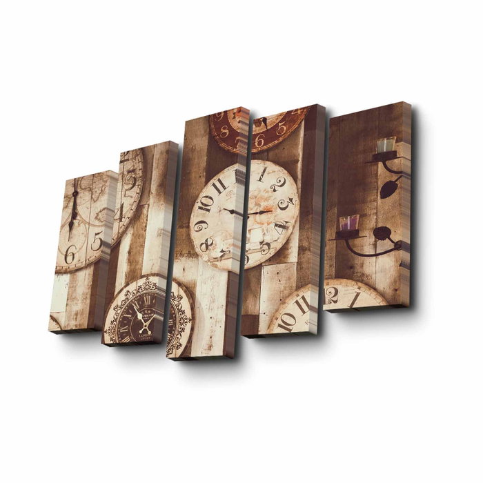 Wallity Cuadro Decorativo en Lienzo de 5 Piezas 5PUC-146 Wallity Cuadro Decorativo en Lienzo de 5 Piezas 5PUC-146